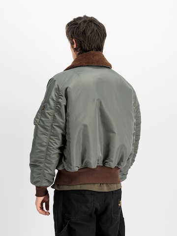 ALPHA INDUSTRIES Jacke 'B-15' in Grün: Rückseite