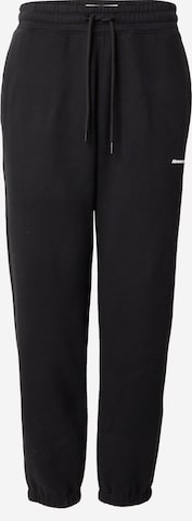 Abercrombie & Fitch Дънки Tapered Leg Панталон в черно: отпред