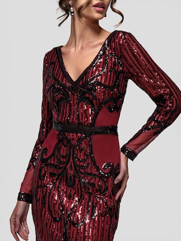 GODDIVA Kleid in Rot