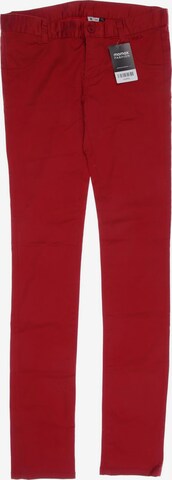 RVCA Stoffhose XS in Rot: predná strana