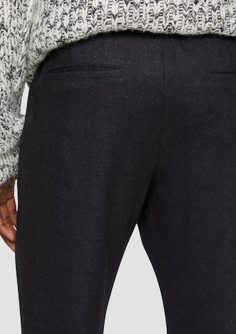 Regular Pantalon QS en noir