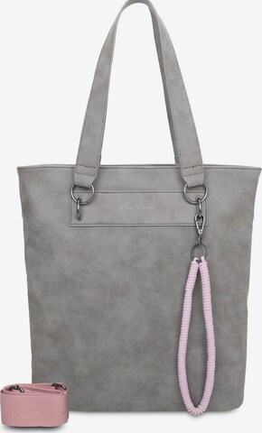 Fritzi aus Preußen Schultertasche in Grau: predná strana