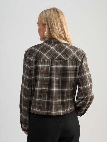 minus Blouse 'Regine' in Brown