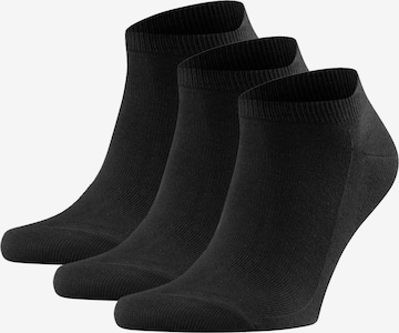 FALKE Socks in Black: front