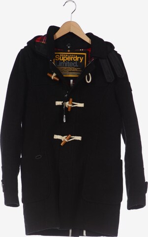 Superdry Jacket & Coat in S in Black: front