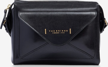 The Bridge Crossbody Bag in Black: front