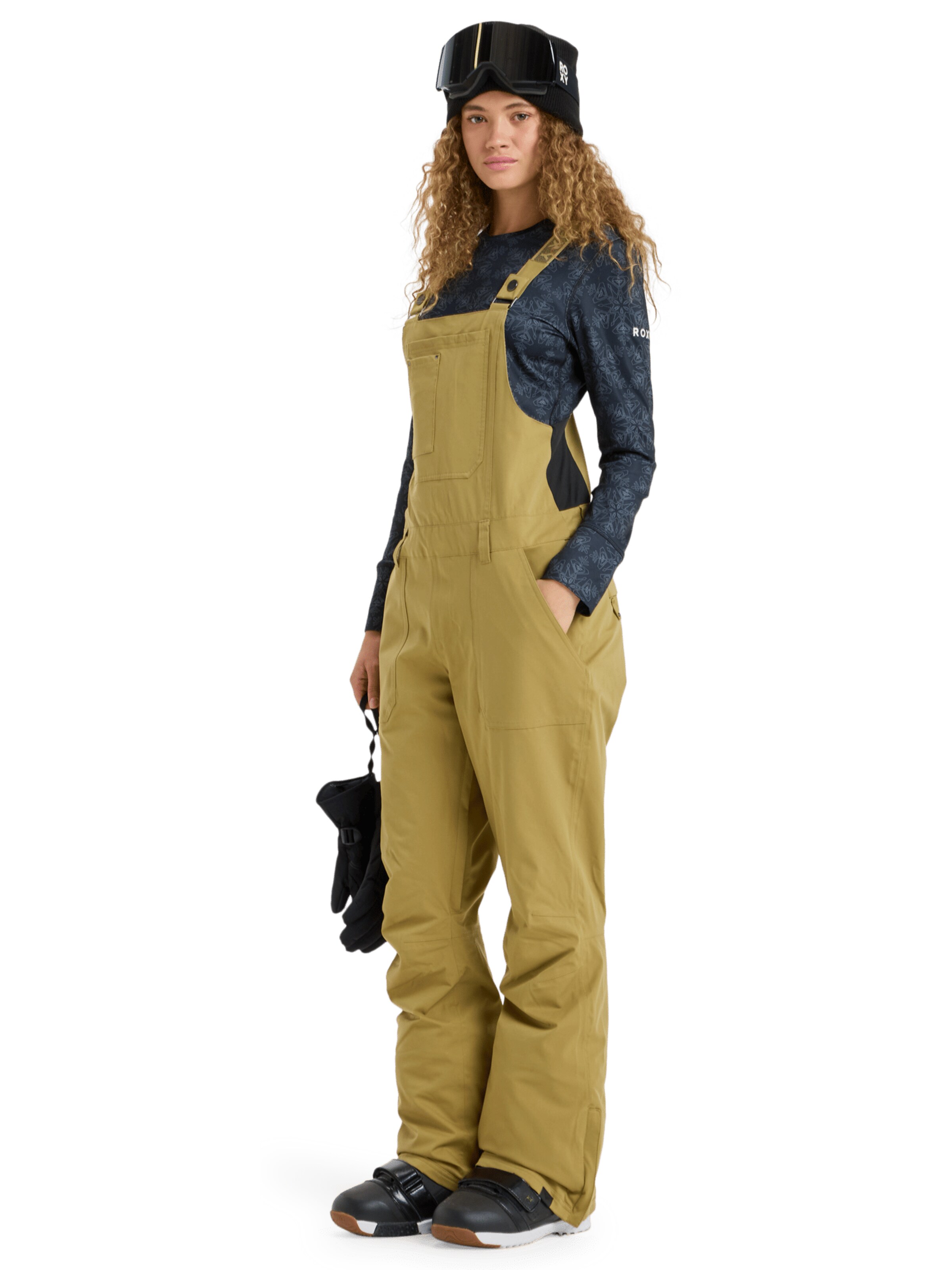 ROXY Regular Outdoorhose in Grün