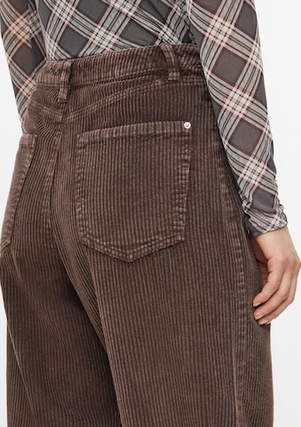 Barrel Pantalon s.Oliver en marron : derrière