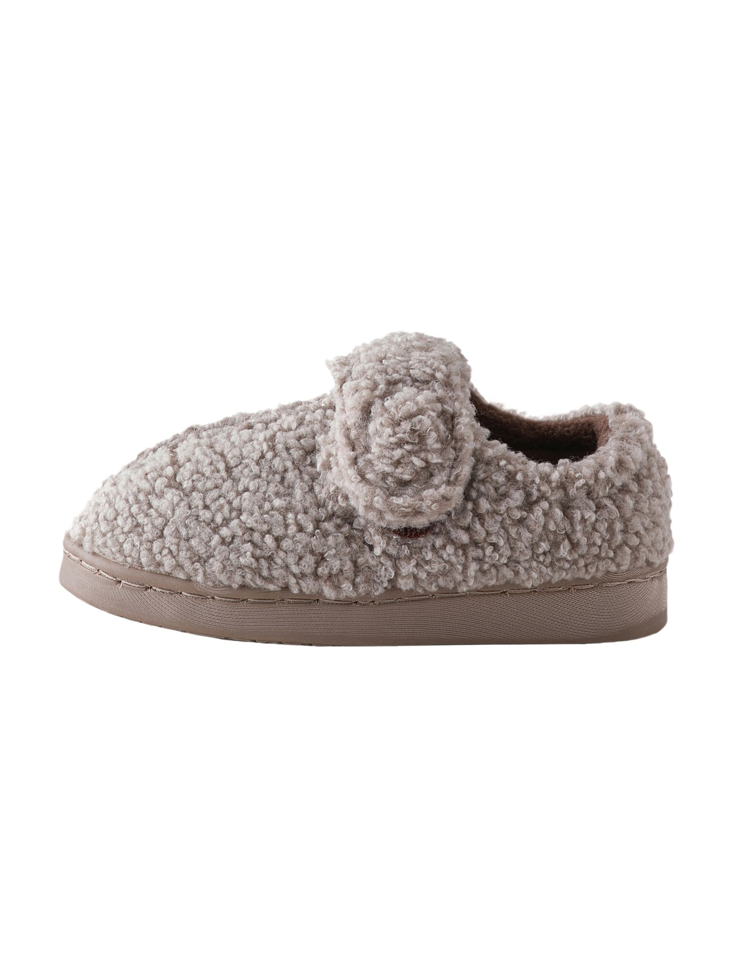 Next - Zapatillas de casa en beige: frente