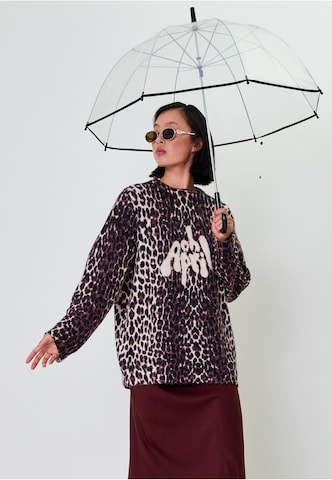 Pull-over 'Moani' OH APRIL en noir : devant