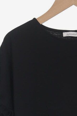 hessnatur Top & Shirt in XL in Black