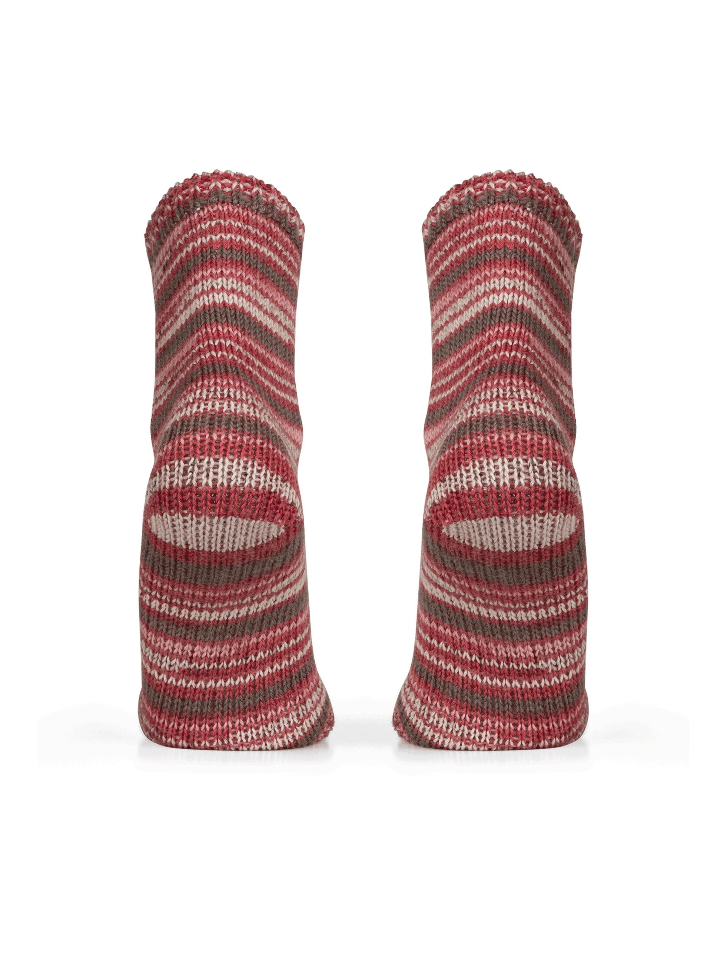 Chaussettes normani en marron