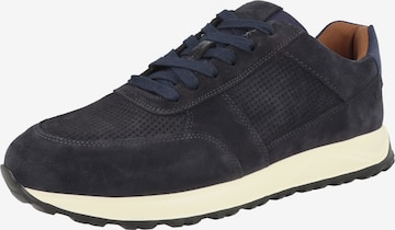 CLARKS - Sapatilhas baixas 'Radwell' em azul: frente