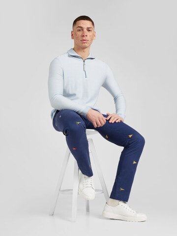 Polo Ralph Laurenregular Chino hlače 'BEDFORDP' - plava boja