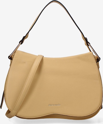 Borsa a spalla di PIERRE CARDIN in giallo: frontale