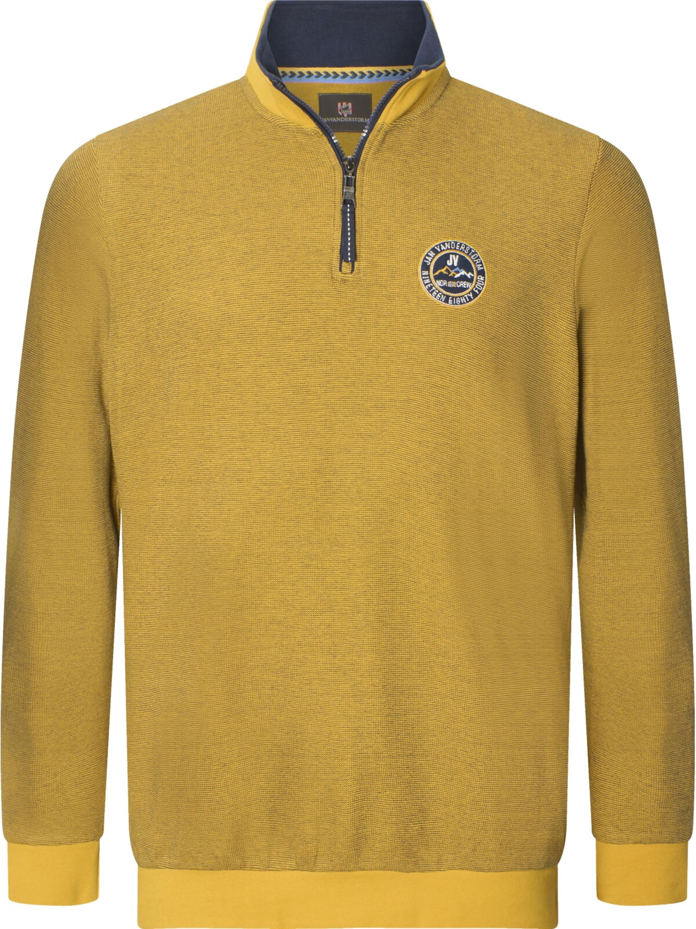 Jan Vanderstorm Sweatshirt ' Markward ' in Orange: Vorderseite