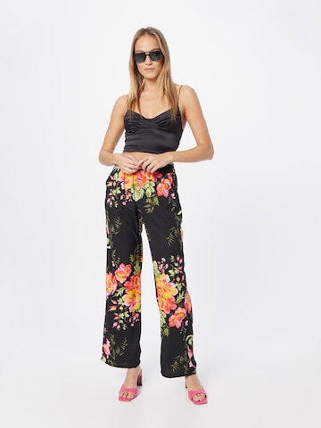 PIECES Loose fit Pants 'SIDSE' in Black