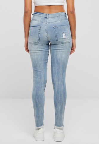 Skinny Jeans 'OG' di Karl Kani in blu