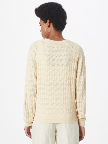 NÜMPH Knit cardigan in Beige