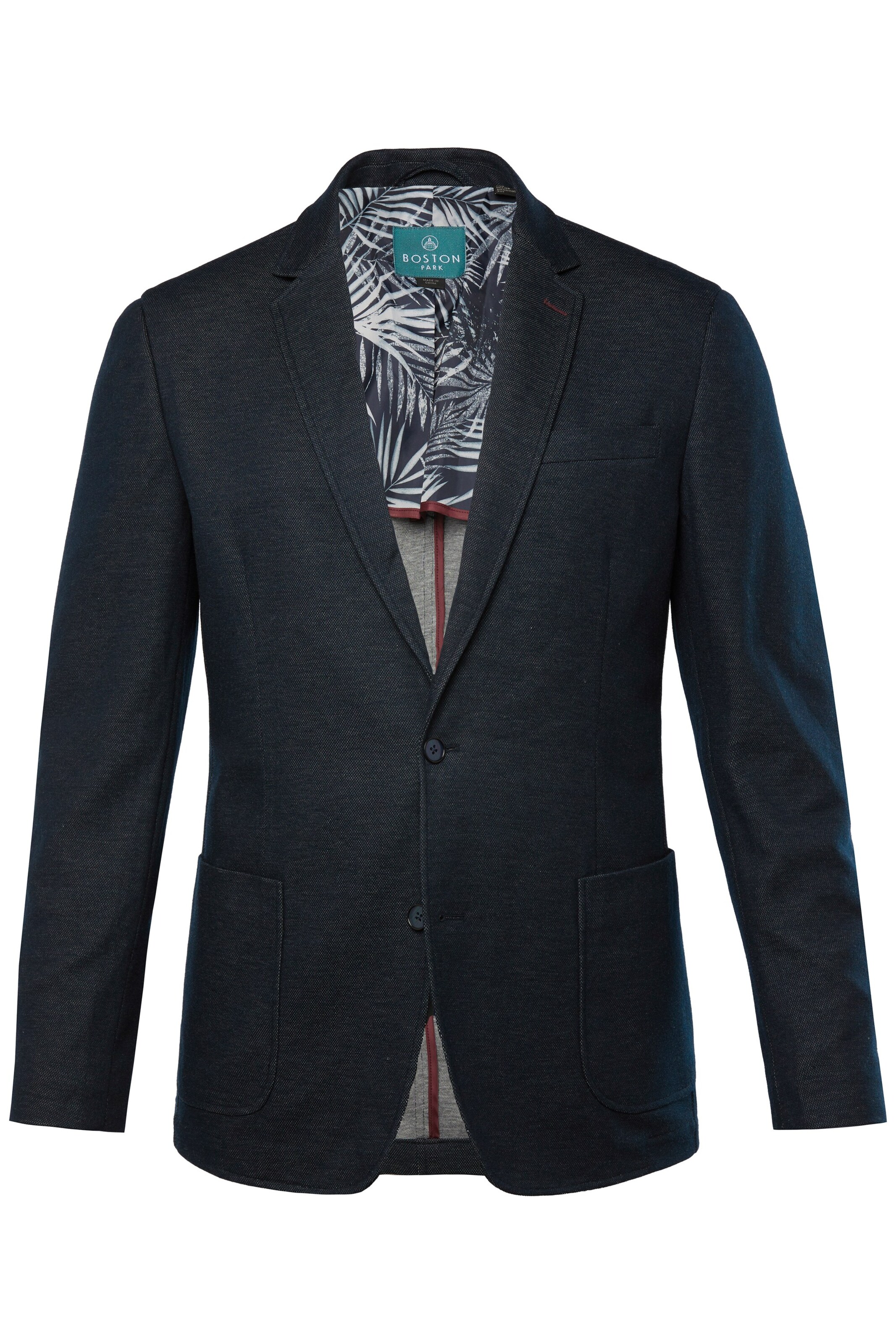 Boston Park Regular fit Blazer in Blue: front