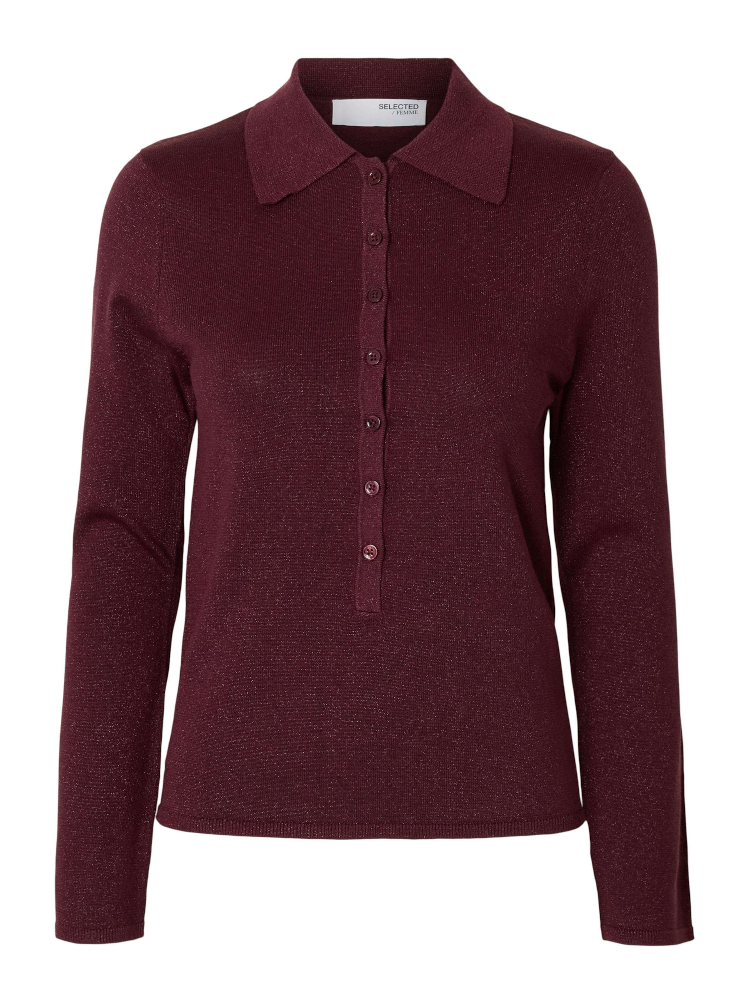 SELECTED Pullover 'SLFLURA' i lilla: forside