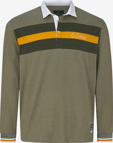 Charles Colby Sweatshirt 'Earl Garwy' in Green: front