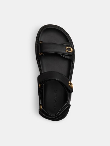COACH Sandal i svart