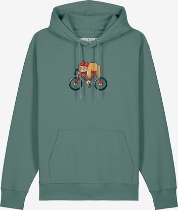 Sweat-shirt ' Sloth ' Watapparel en vert : devant