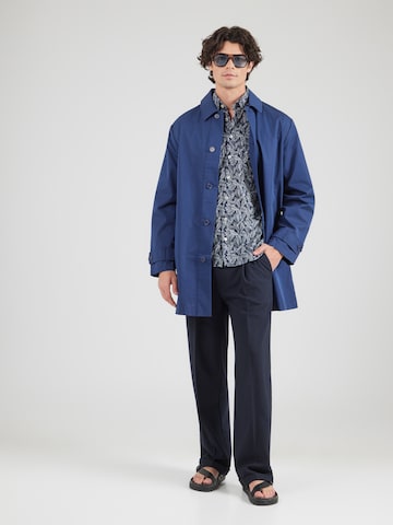 FYNCH-HATTON Regular fit Πουκάμισο σε μπλε