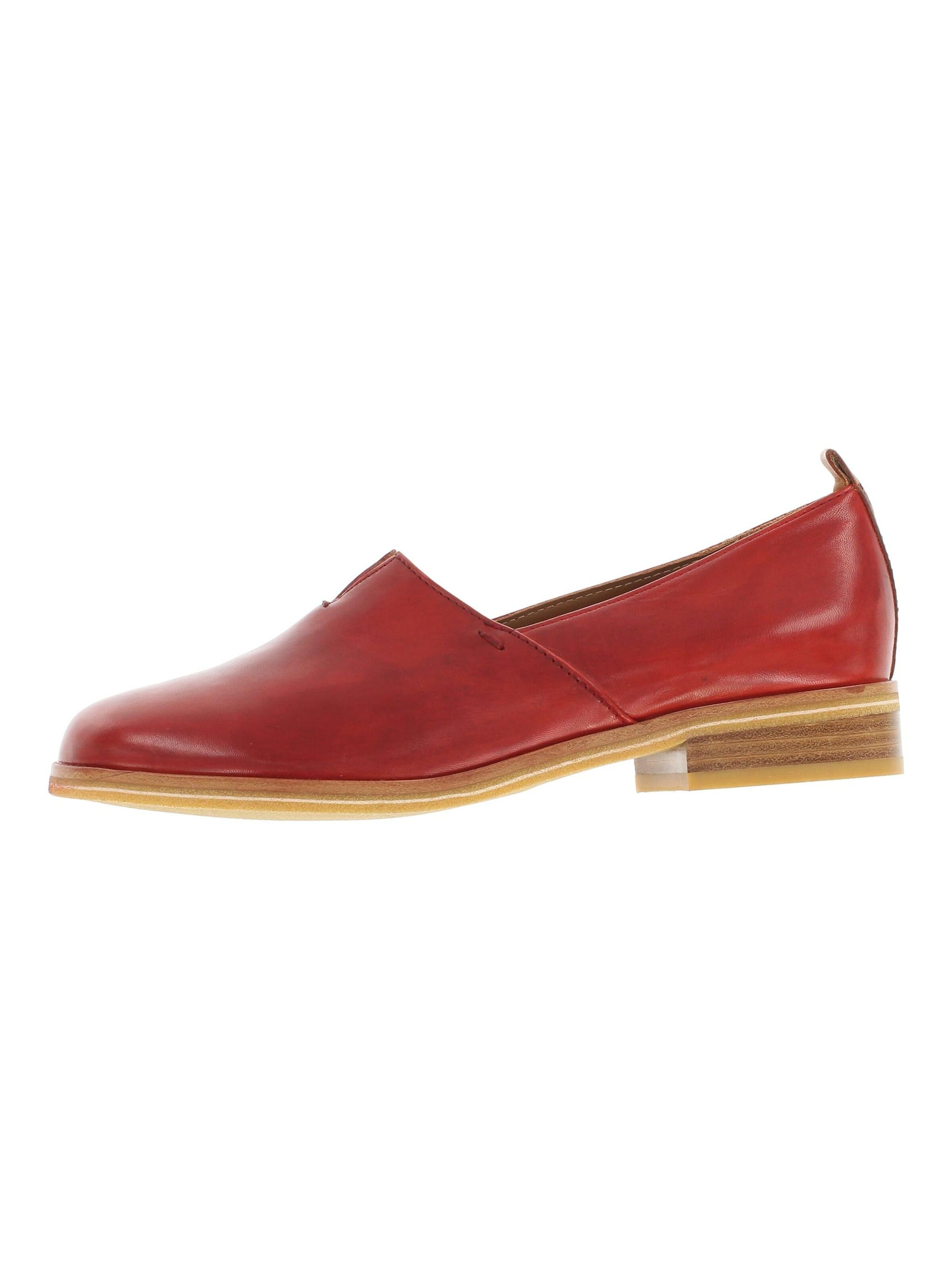 Everybody Slipper 'MELONE - moderner Sacchetto Slipper'‌‌ in Rot: Vorderseite