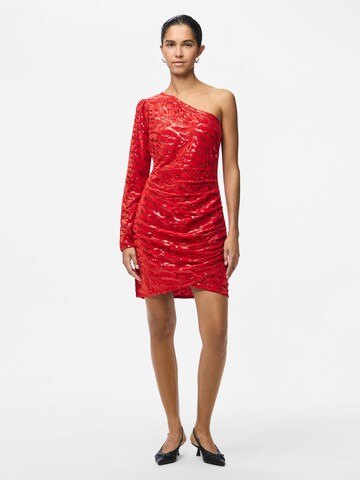 PIECES Dress 'PCMable' in Red