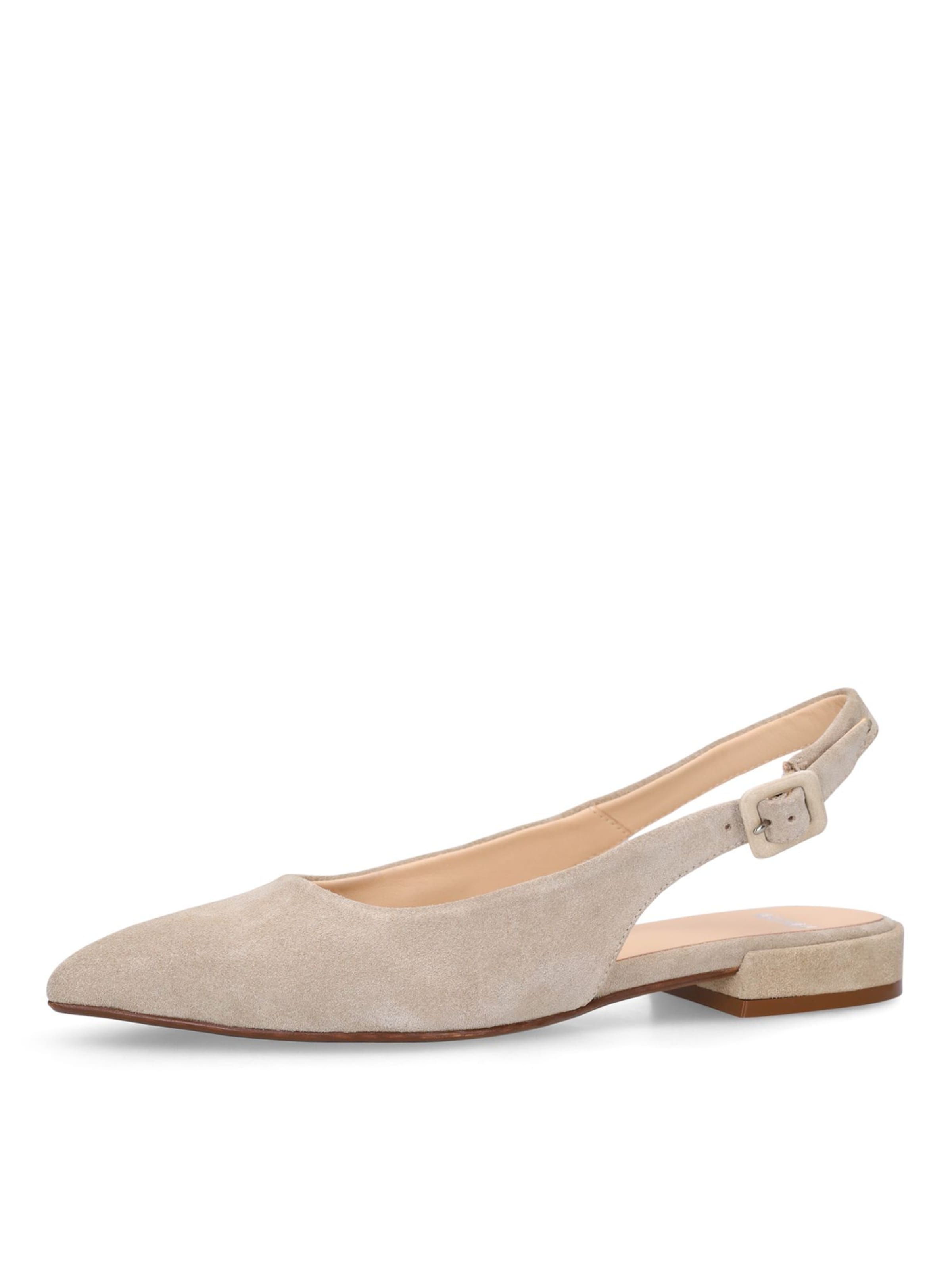 Chaussure basse MANFIELD en beige : devant