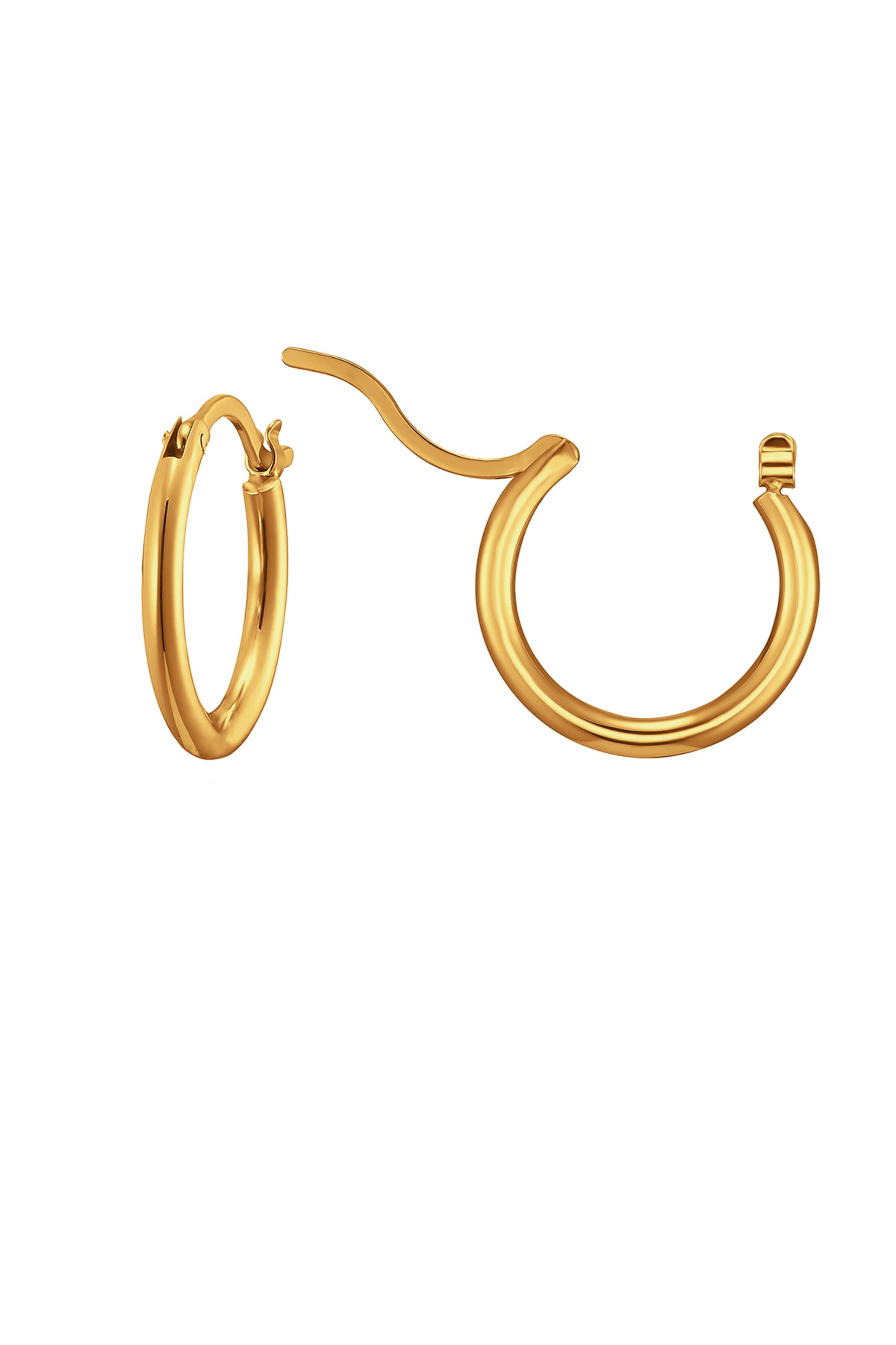 Boucles d'oreilles Heideman en or