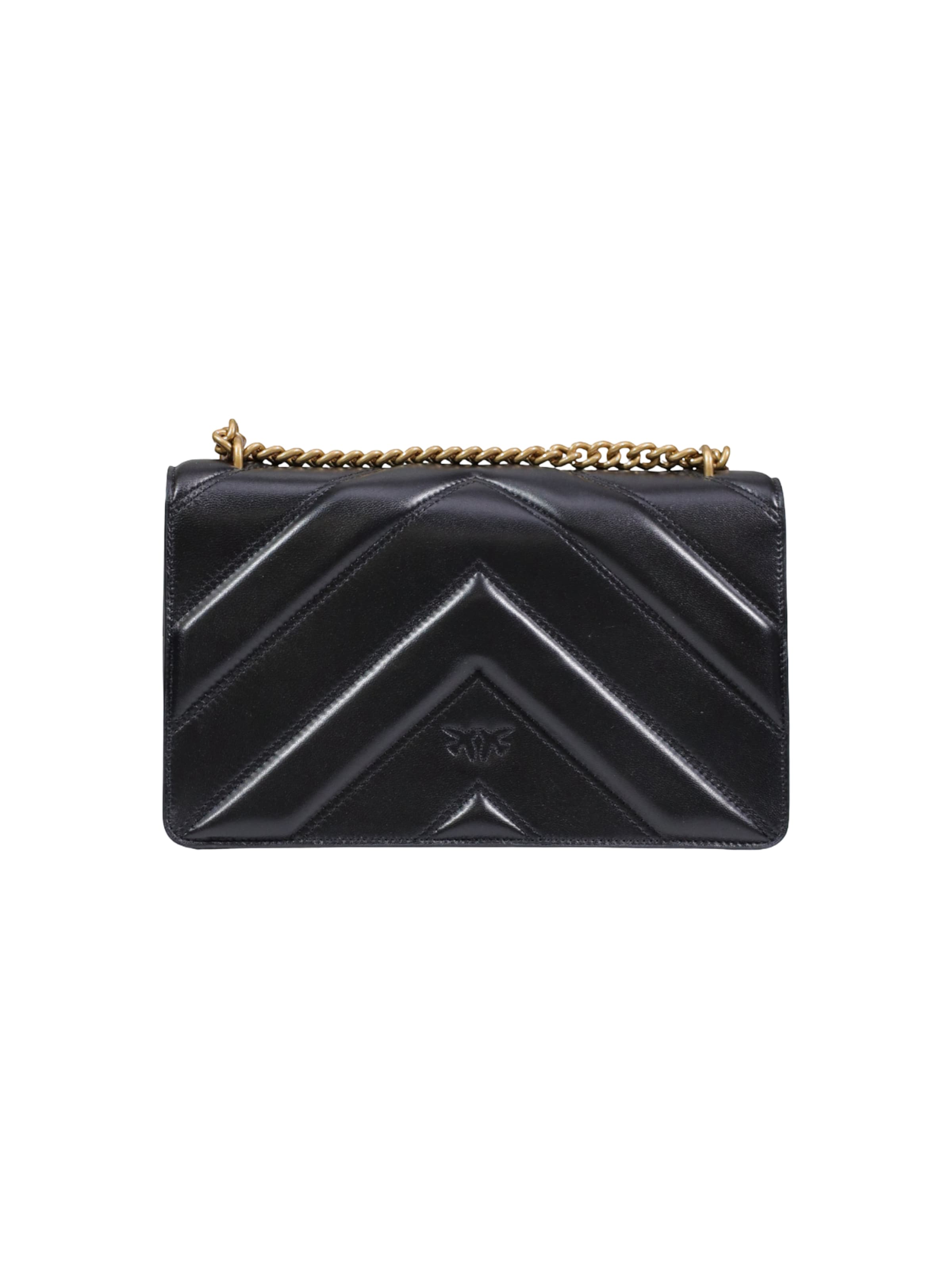 Borsa a spalla 'LOVE ONE CLASSIC LIGHT DC 104549 A26Z' di PINKO in nero