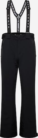 LUHTA Sports trousers 'KORTEPOHJA' in Black: front