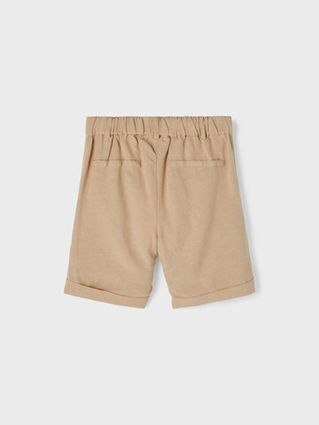 NAME IT Tapered Shorts in Beige