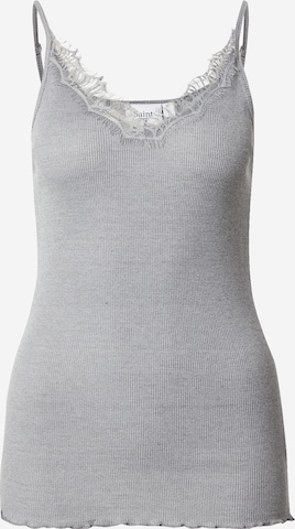 SAINT TROPEZ - Top 'Maya' en gris: frente