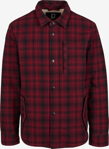 Brandit Tussenjas 'Classic' in Rood: voorkant