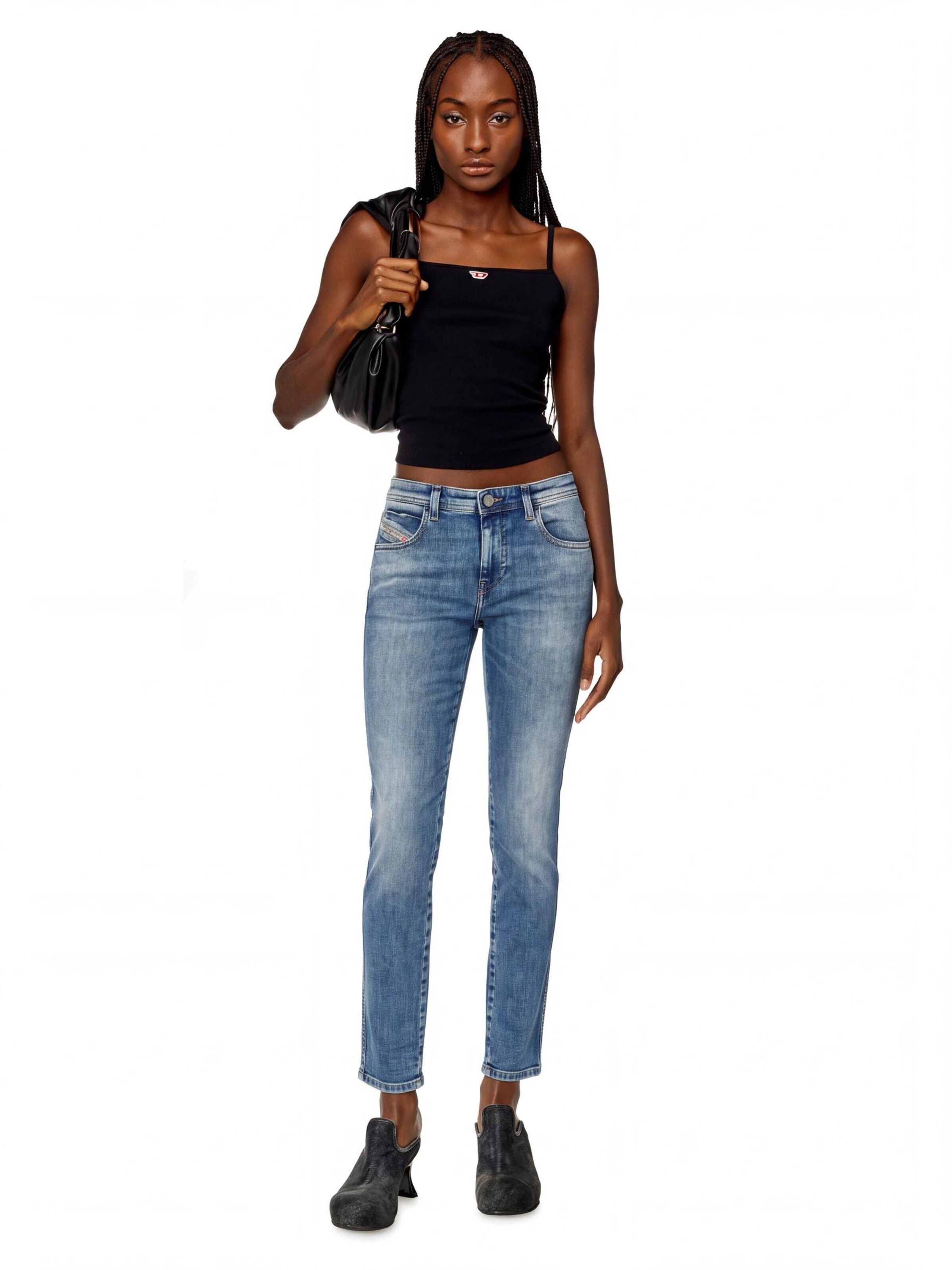 DIESEL Skinny Džíny '2015 Babhila' – modrá