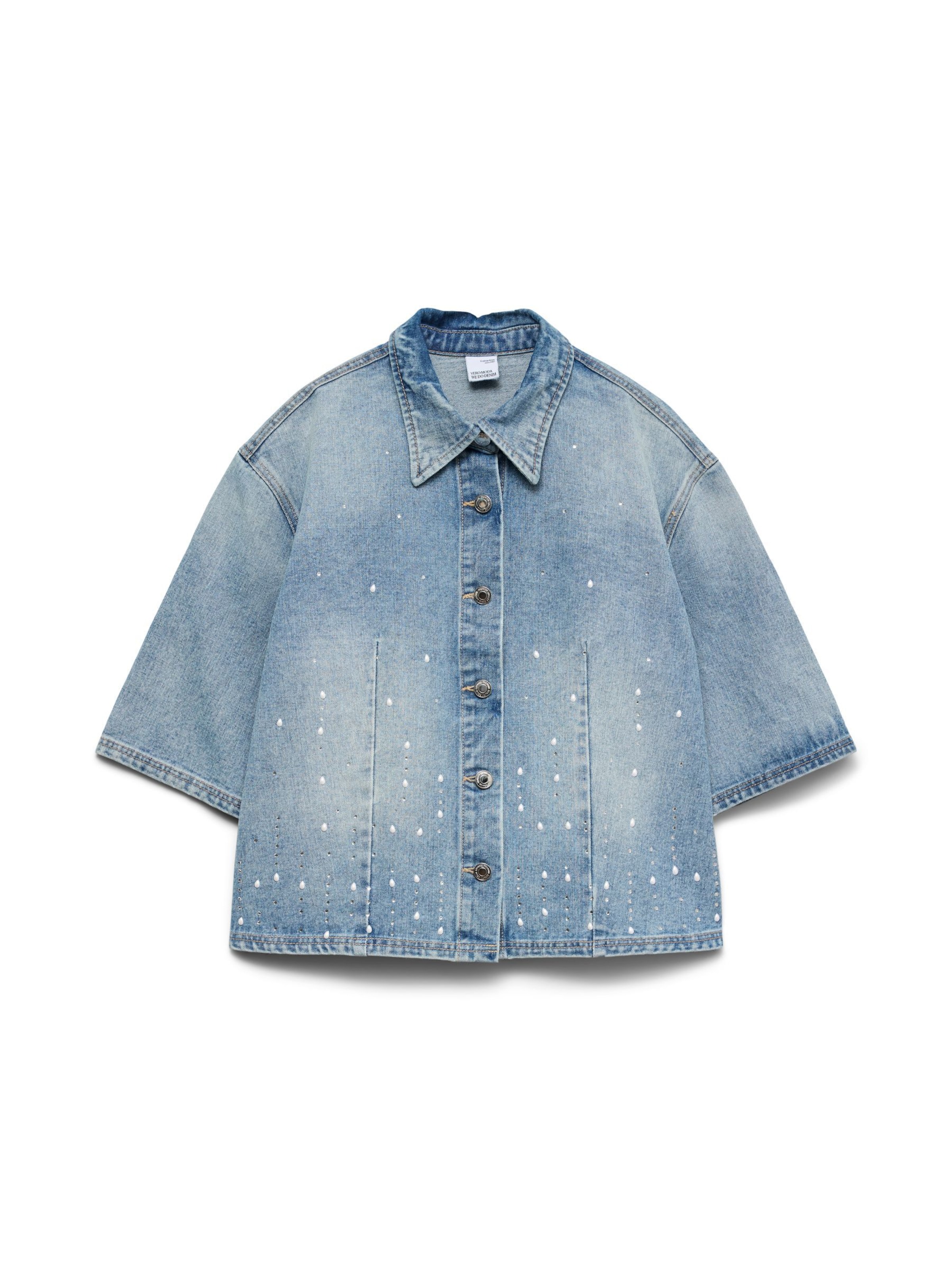 Camicia da donna 'VMALEA' di VERO MODA in blu: frontale