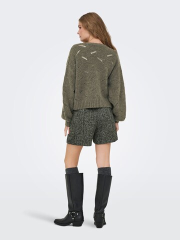 ONLY Knit Cardigan 'LAYA' in Green