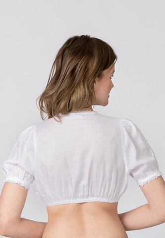 STOCKERPOINT Traditional Blouse 'Leana' in White