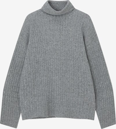 Pull&Bear Sweter w kolorze nakrapiany szarym, Podgląd produktu