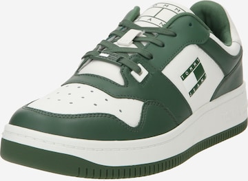 Tommy Jeans - Zapatillas deportivas bajas en verde: frente