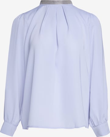faina - Blusa en azul: frente
