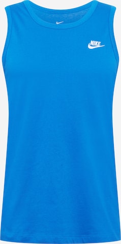 T-Shirt Nike Sportswear en bleu : devant