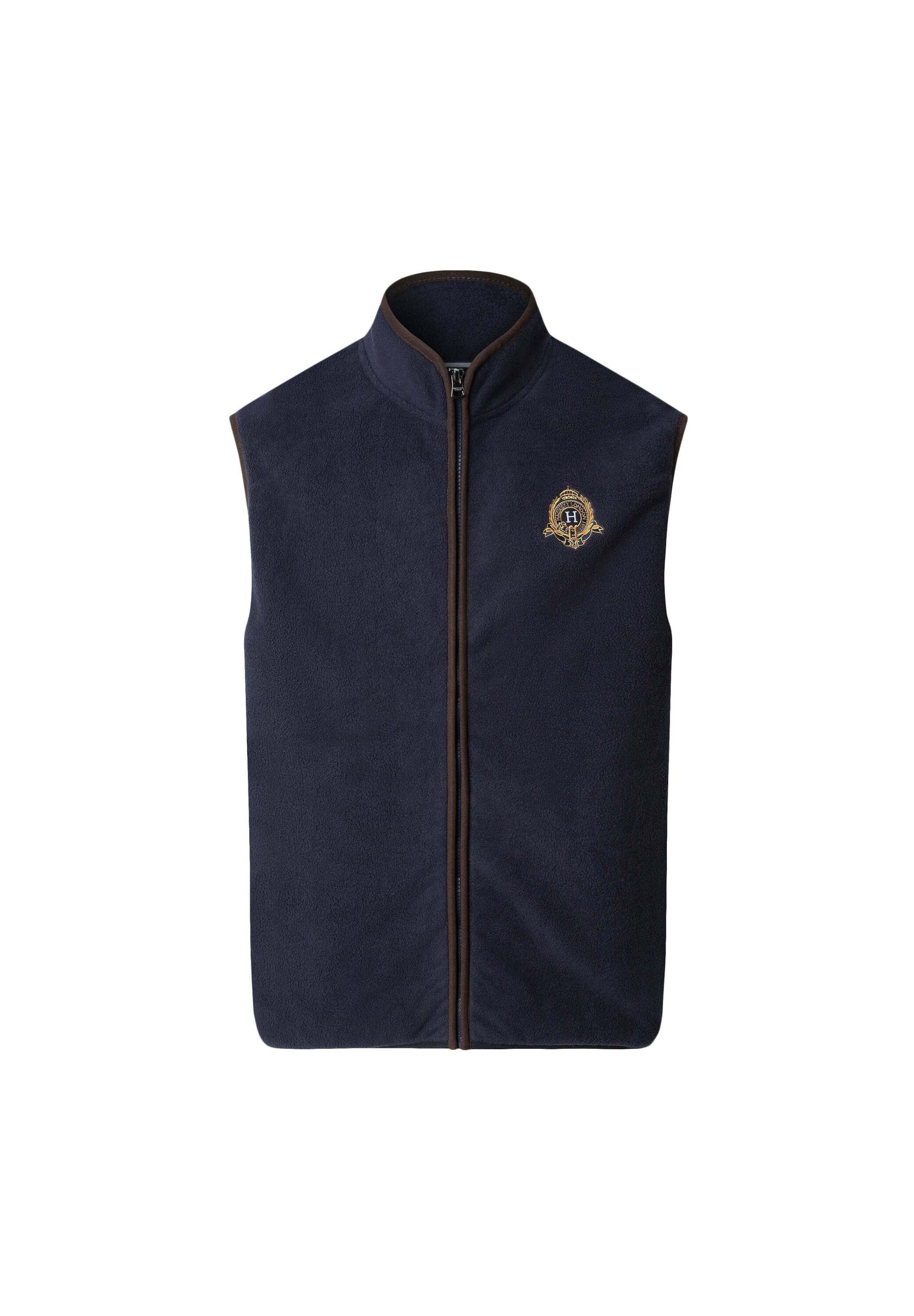 Gilet 'Heritage' di Hackett London in blu: frontale
