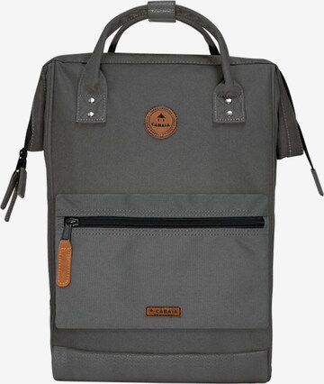 Cabaia Backpack ' Adventurer' in Grey: front