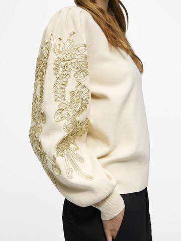 OBJECT Sweter 'Joana' w kolorze beżowy