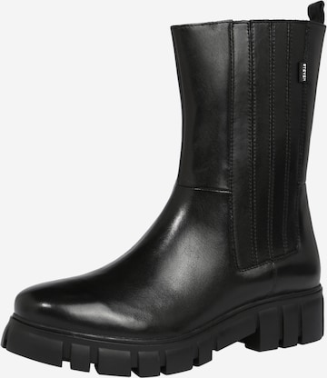 Steven New York Boots 'SHELBO' in Zwart: voorkant